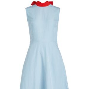 REJINA PYO Bridget Mock-Neck Sleeveless Midi Dress